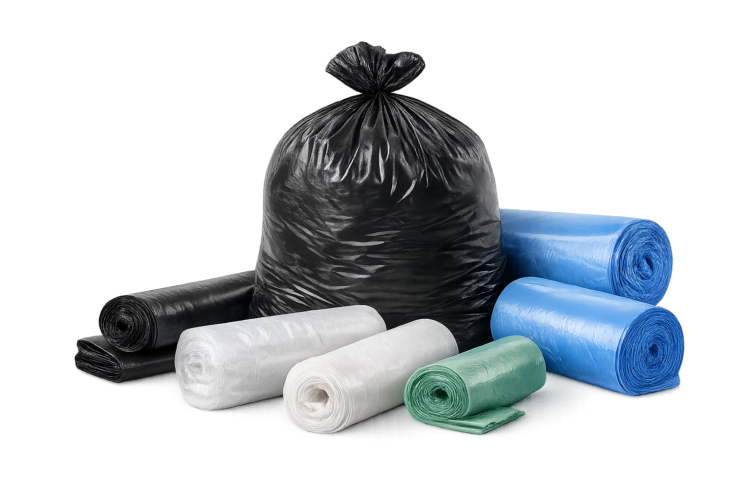 Can liners and trash bag sizing for lower waste and lower cost per use